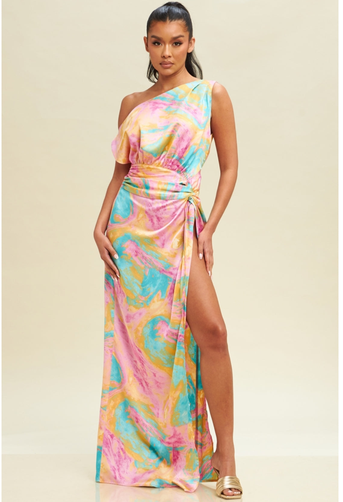 Satin dress