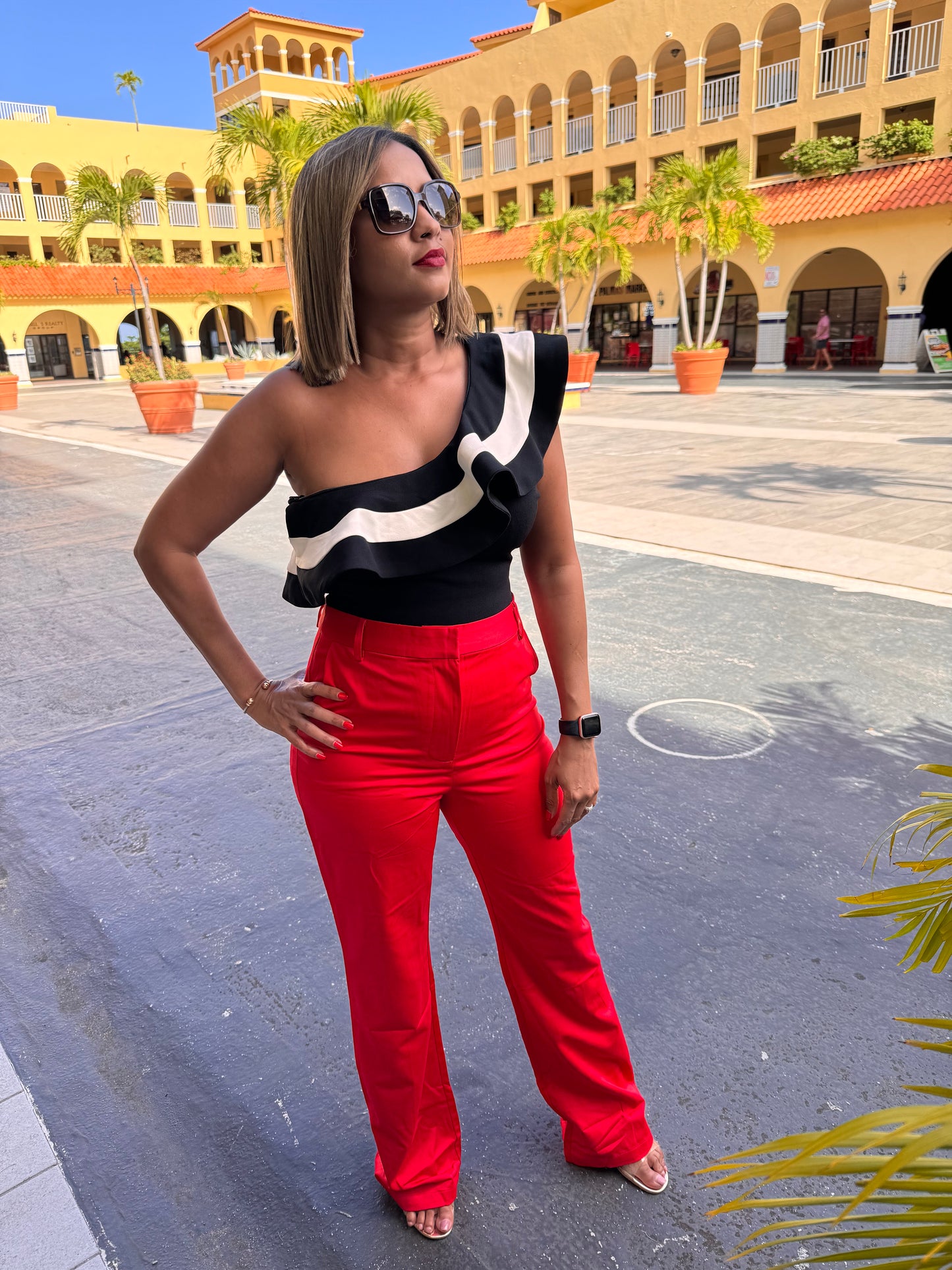 Pantalón rojo
