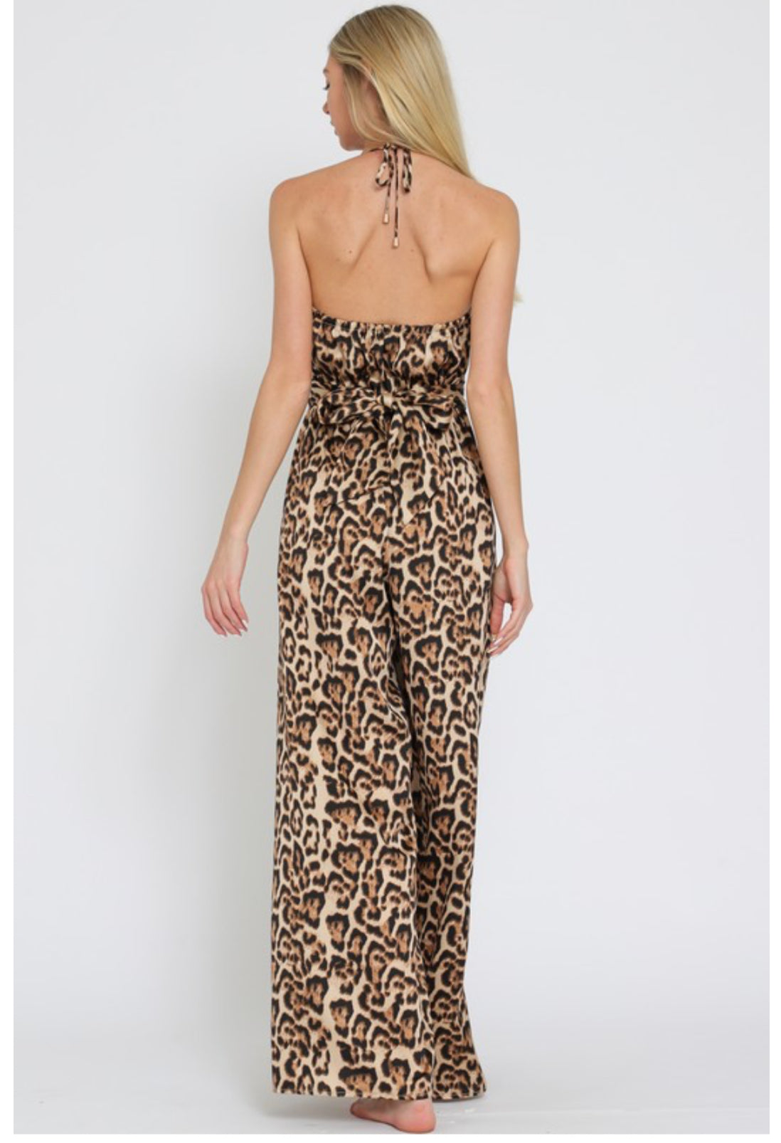 ANIMAL PRINT JUMPSUIT