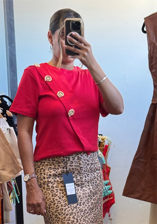 Top rojo
