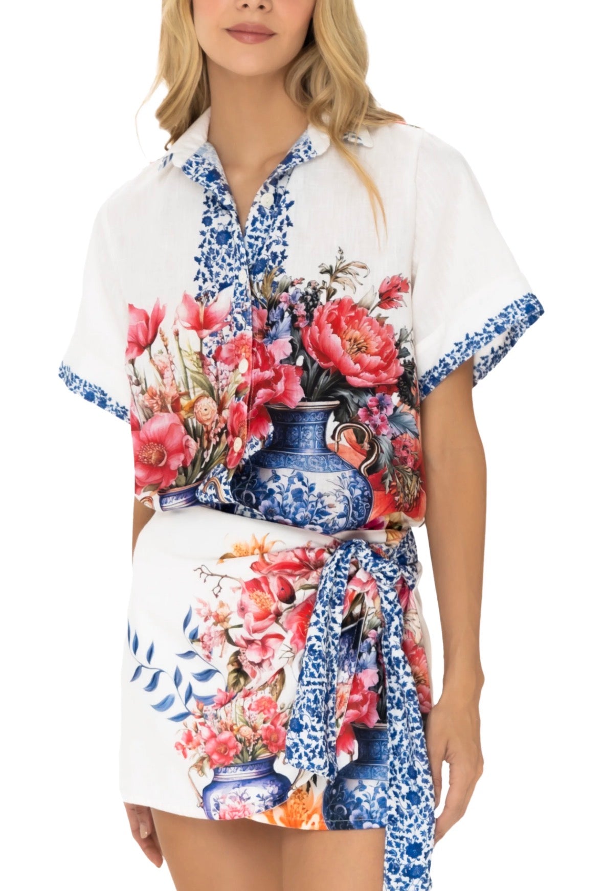 Falda estampada
