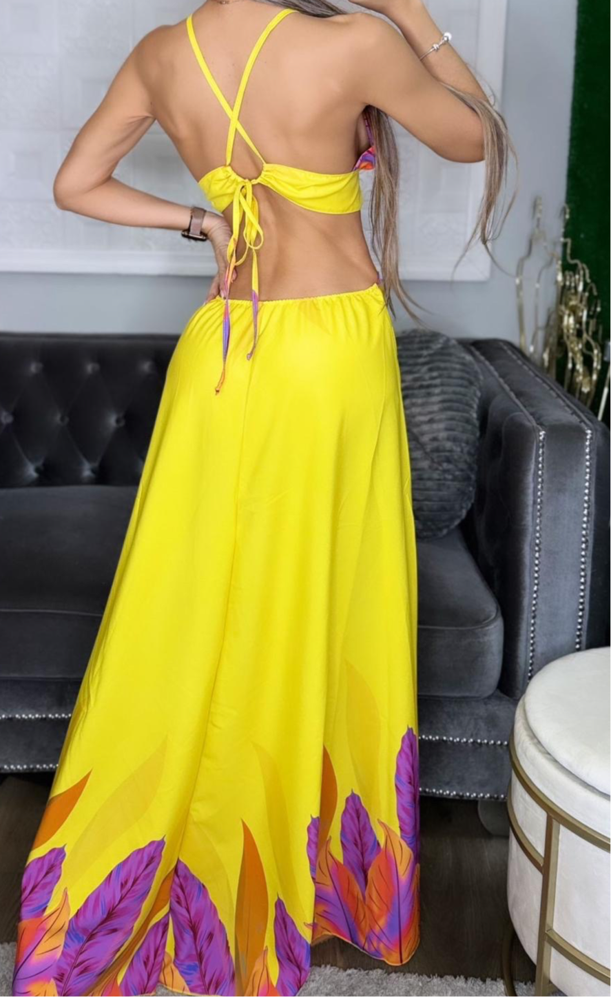 Plumas dress