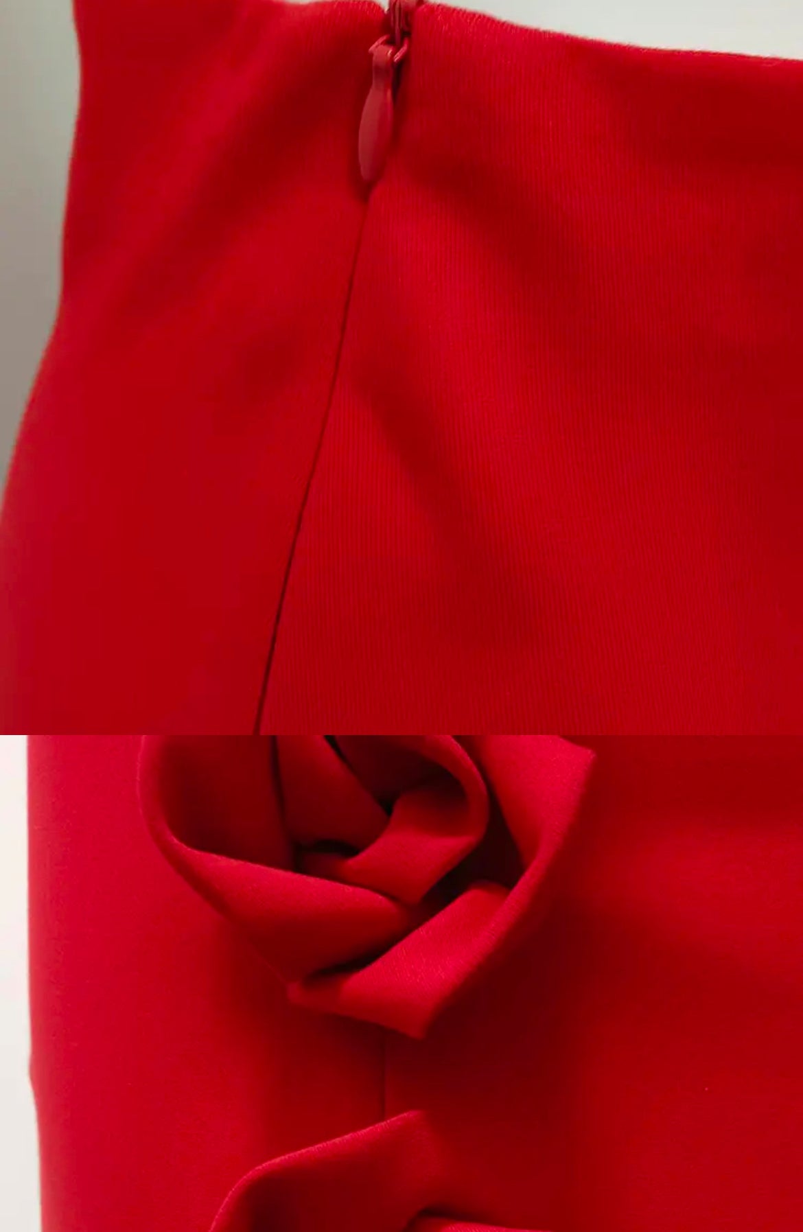 Red skirt