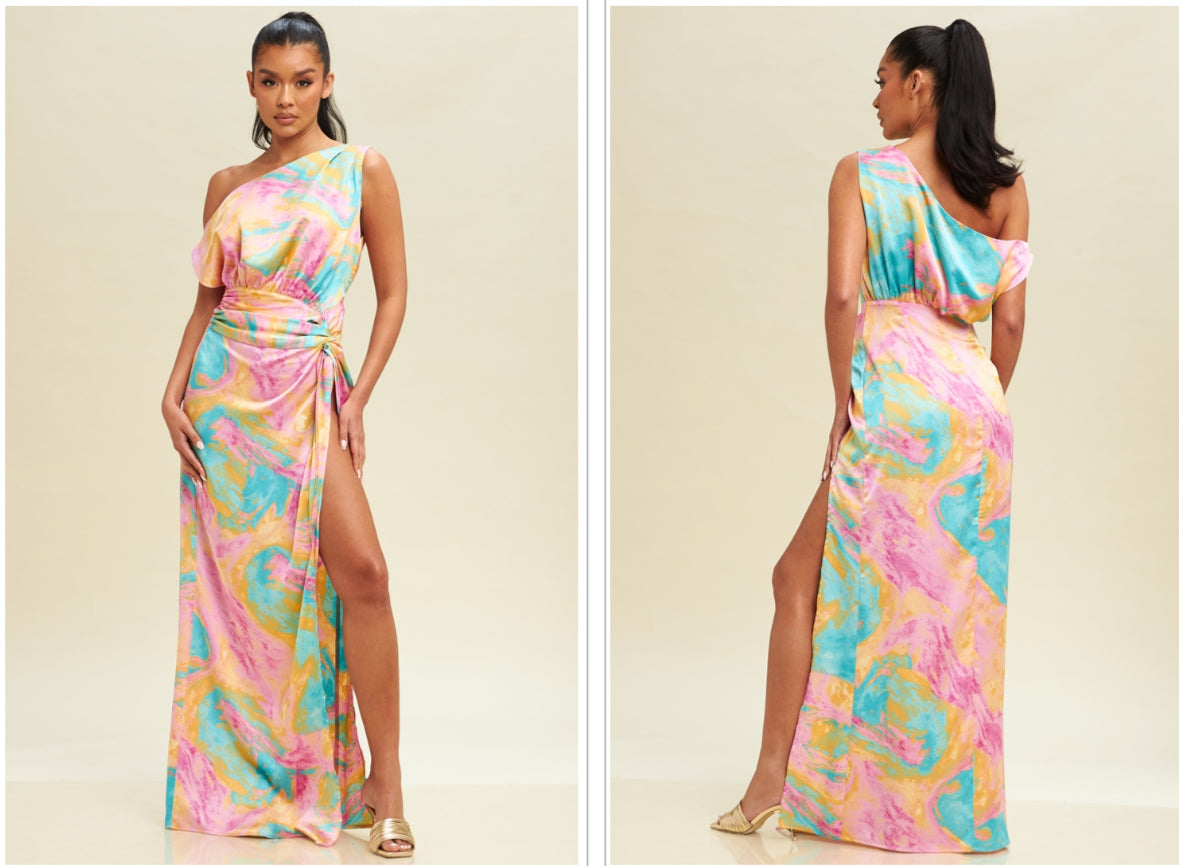 Satin dress