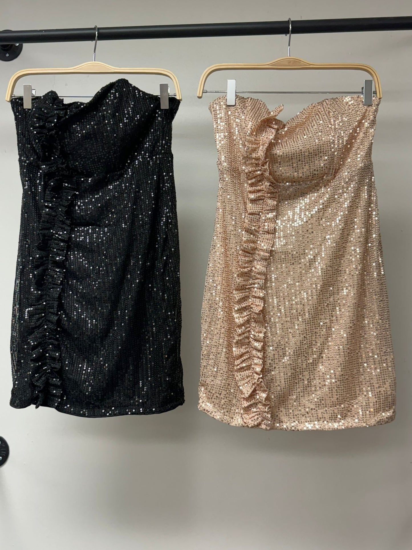 Mini dress black