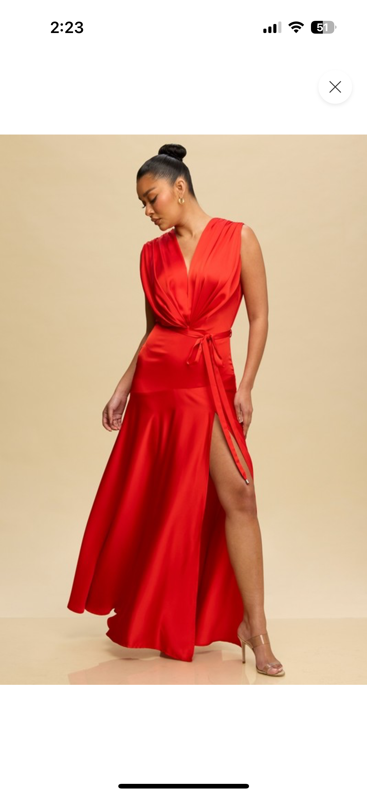 Vestido rojo